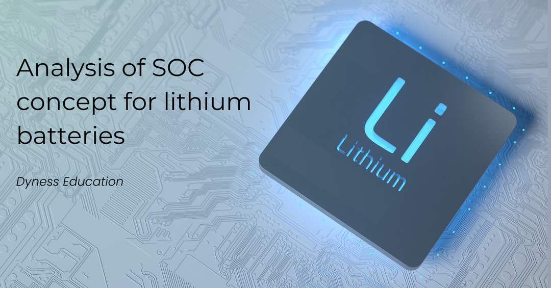 Analysis of SOC concept for lithium batteries